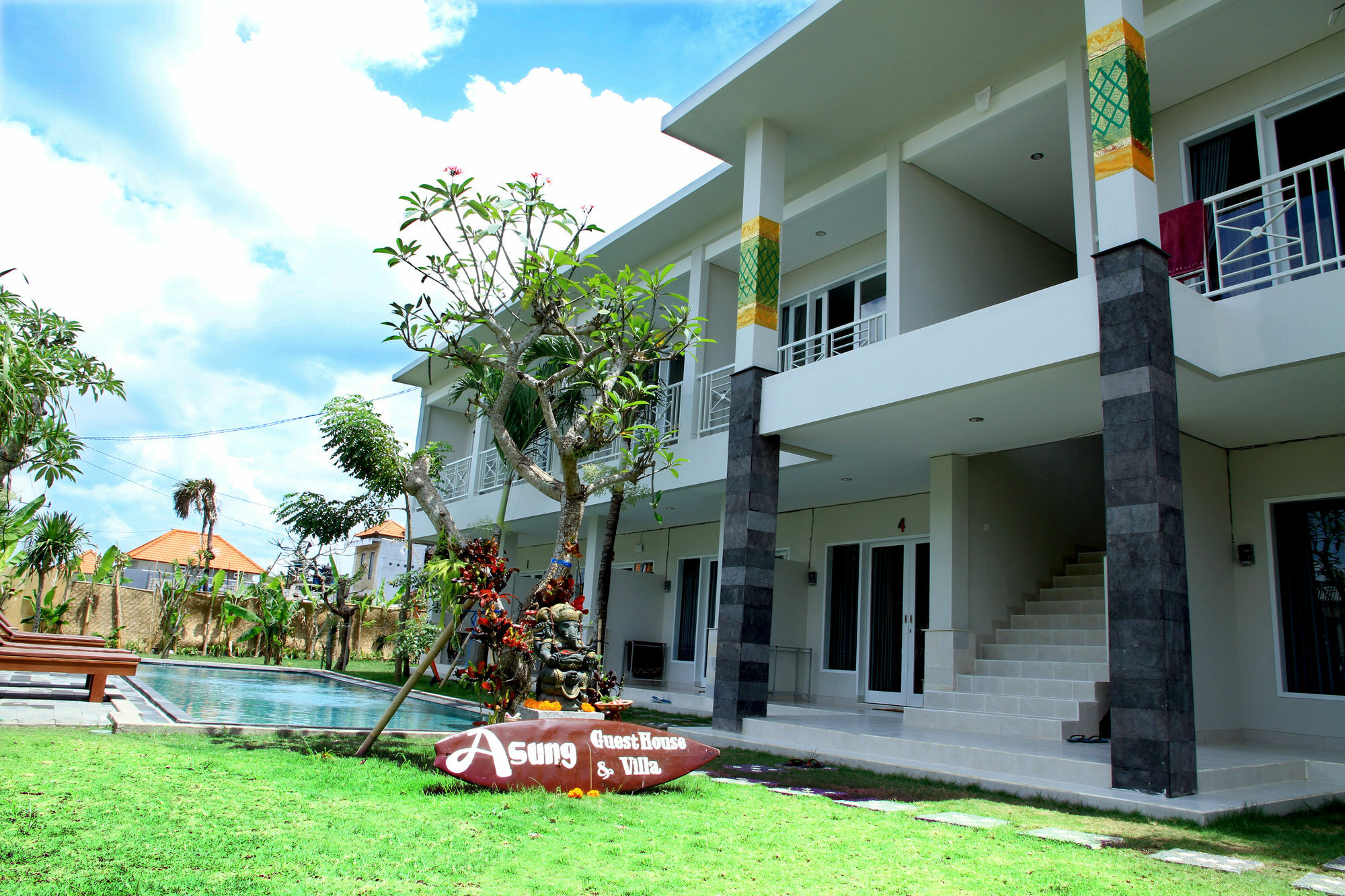Asung Guesthouse Canggu Buitenkant foto