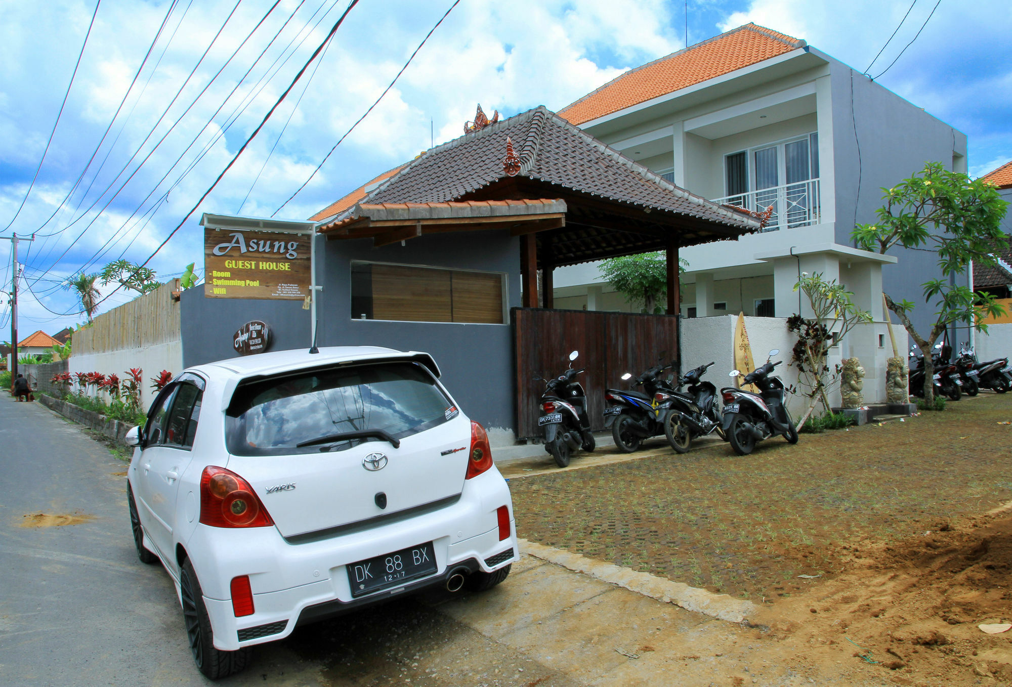 Asung Guesthouse Canggu Buitenkant foto